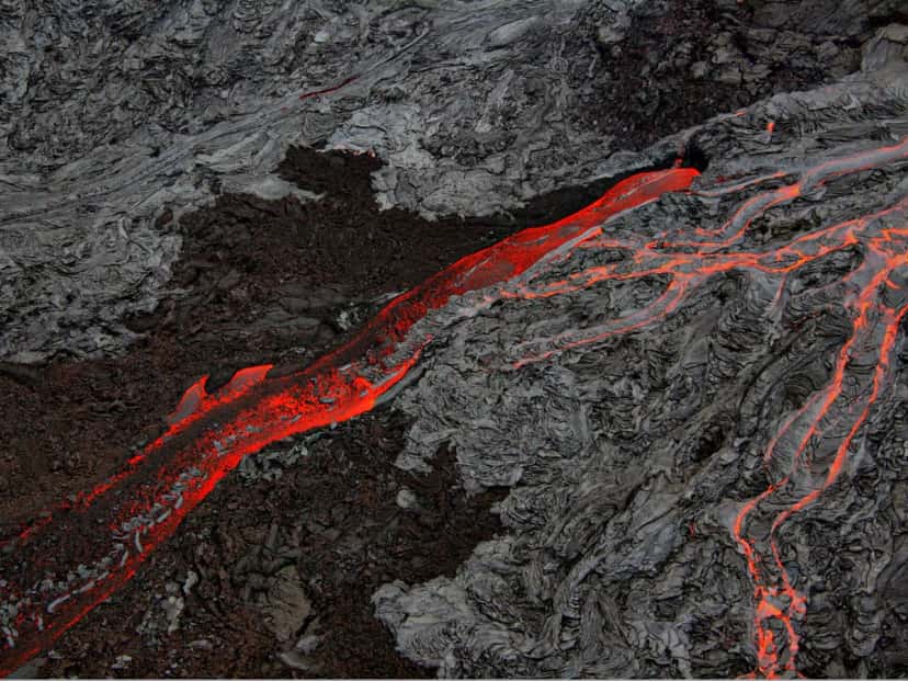 Kilauea caldera in Hawaii Volcanoes National Park