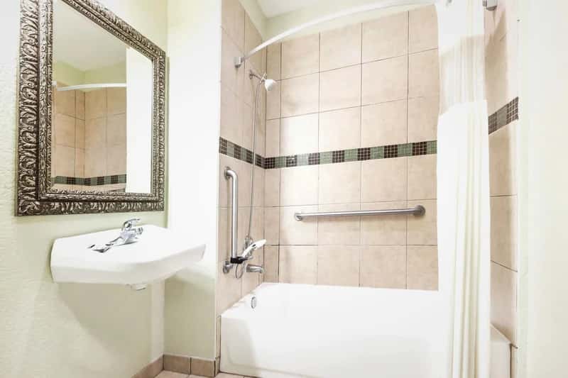In-room jacuzzi tub at Baymont By Wyndham Tyler in Tyler, TX