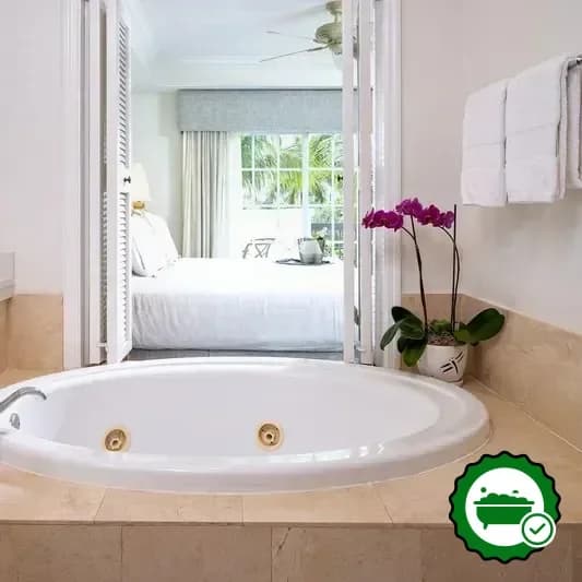 Jetted bathtub