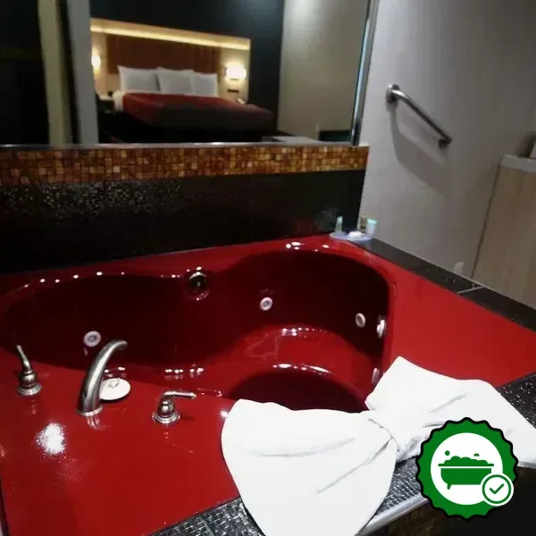 Private in-room hot tub