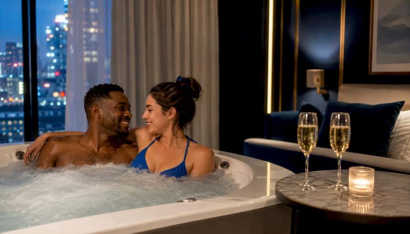 In-Room Jacuzzi Hotels for Romantic Getaways