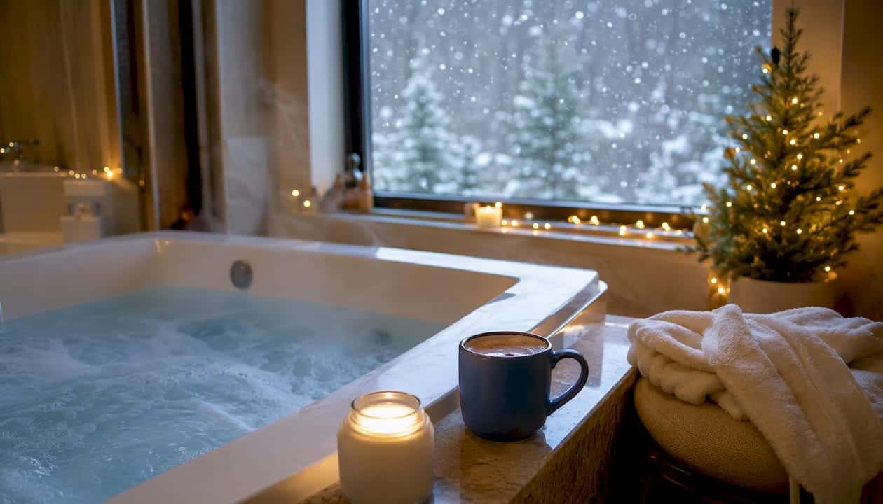 Best Christmas Hot Tub Getaways Across the U.S.
