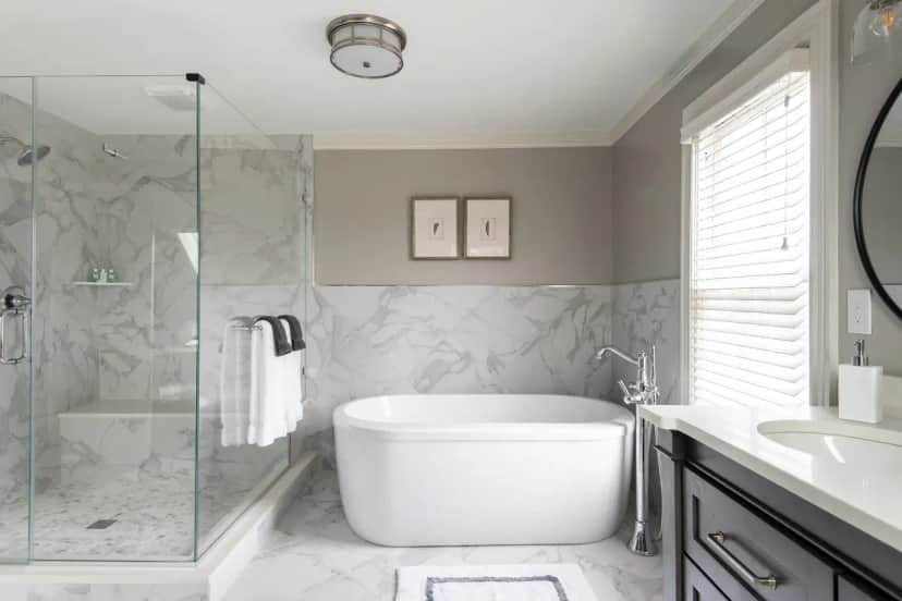 Deep soaking bathtub at 134 Prince - Luxury Boutique Hotel