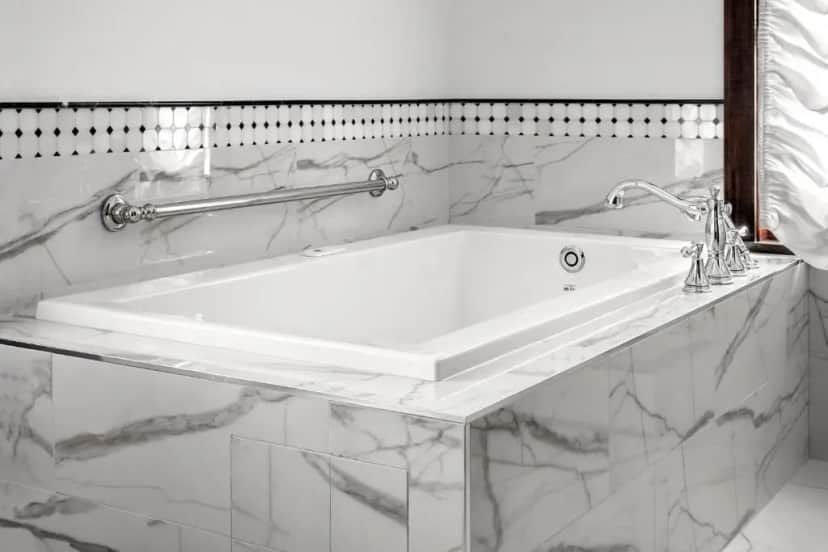 Private in-room jacuzzi tub in the King Room with Spa Bath at Abigail’s Hotel