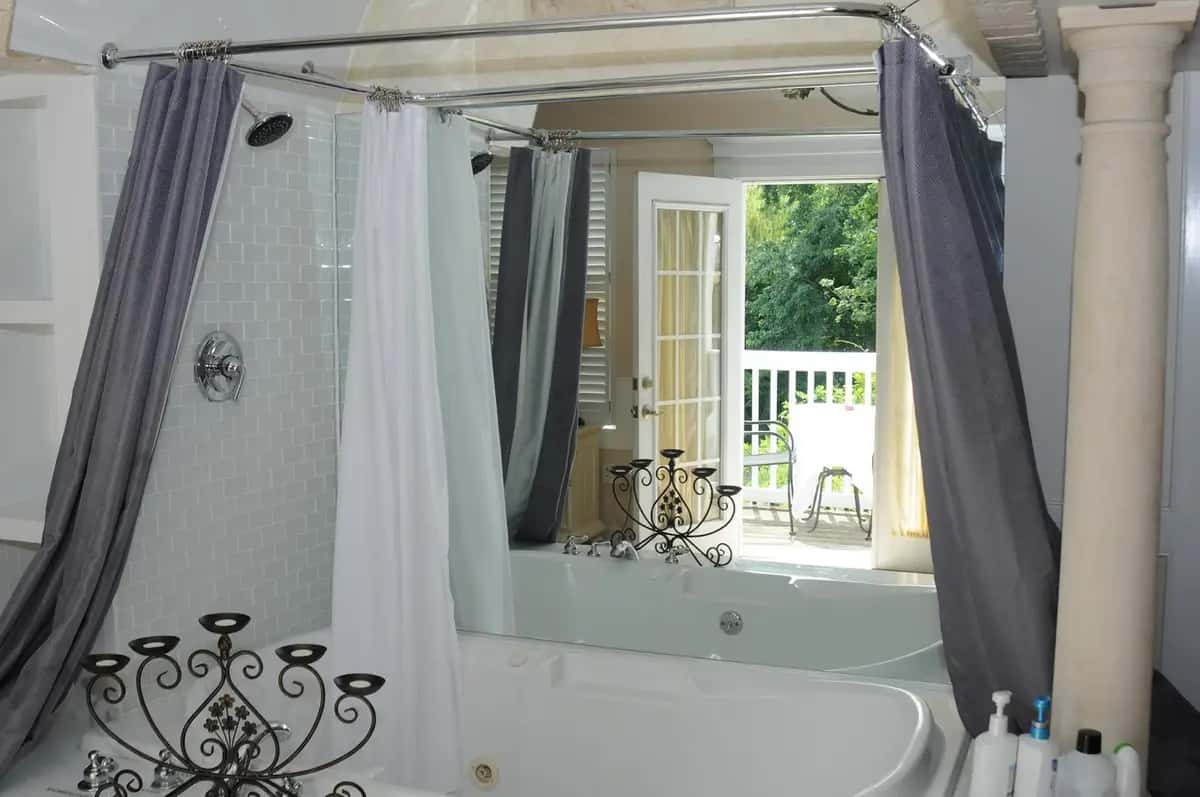 Private in-room jacuzzi tub at Acorn Hill Lodge and Spa