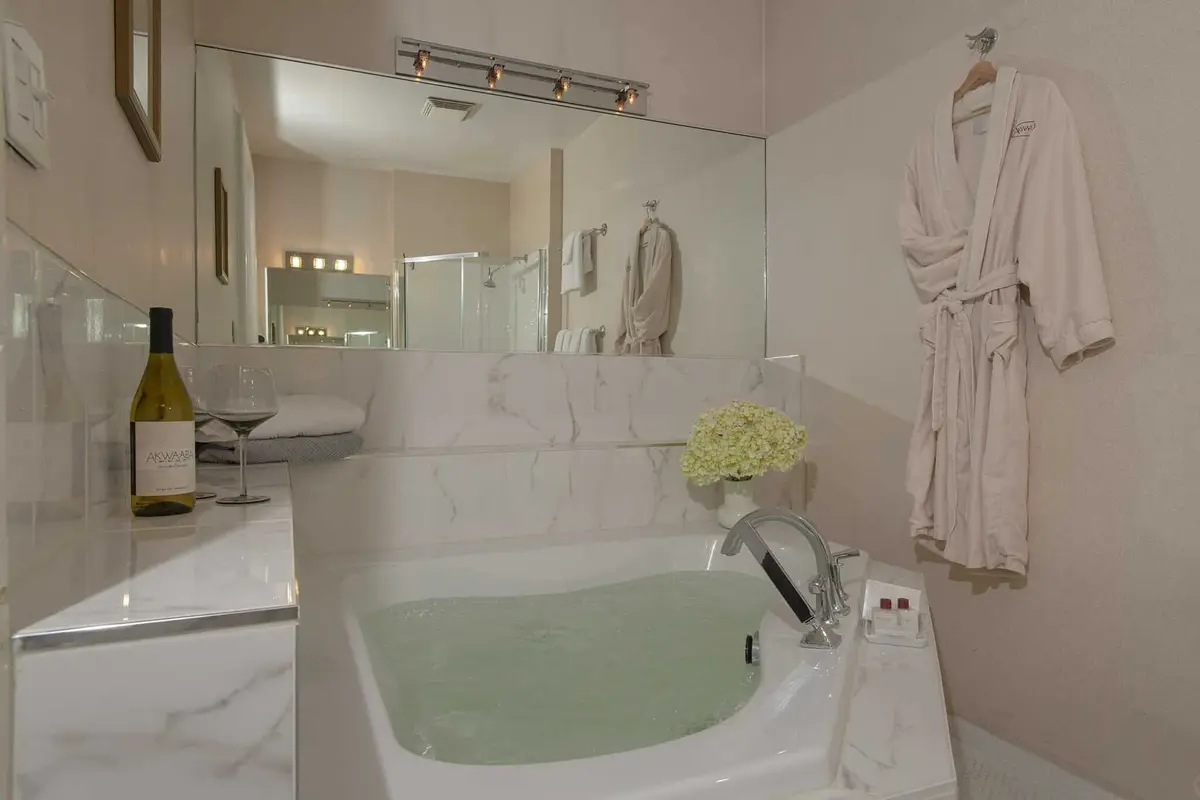 Akwaaba Mansion Bed & Breakfast Private in-room jacuzzi tub