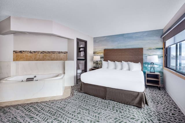 Private in-room hot tub