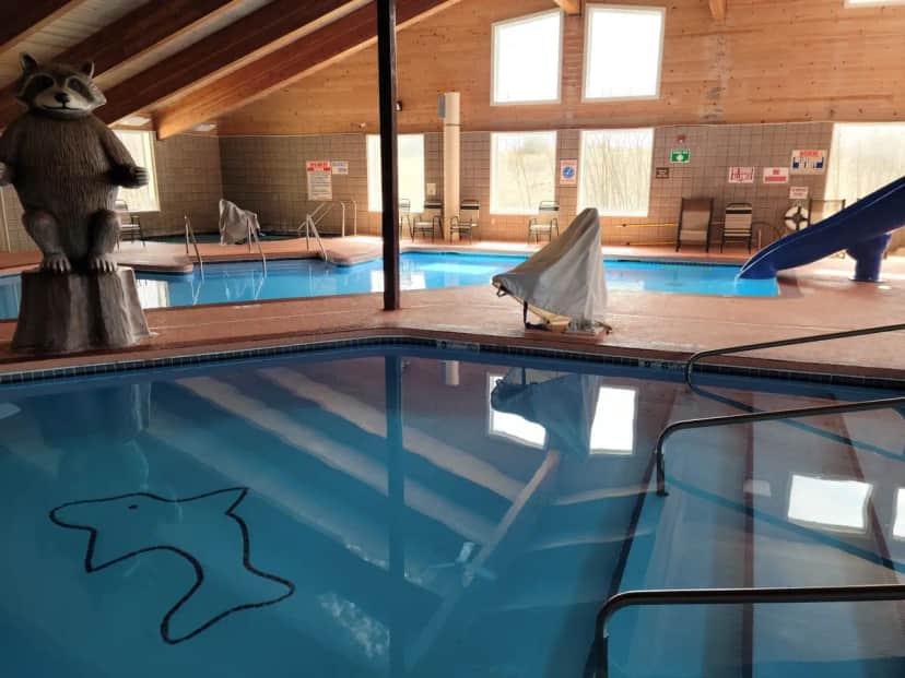 Shared indoor hot tub at AmericInn by Wyndham Wausau