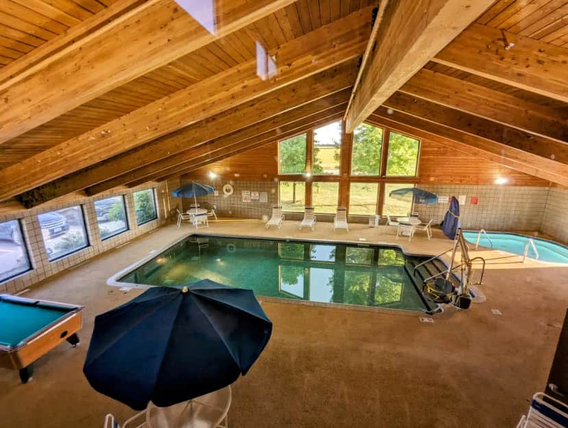 Shared indoor hot tub at AmericInn by Wyndham Webster City