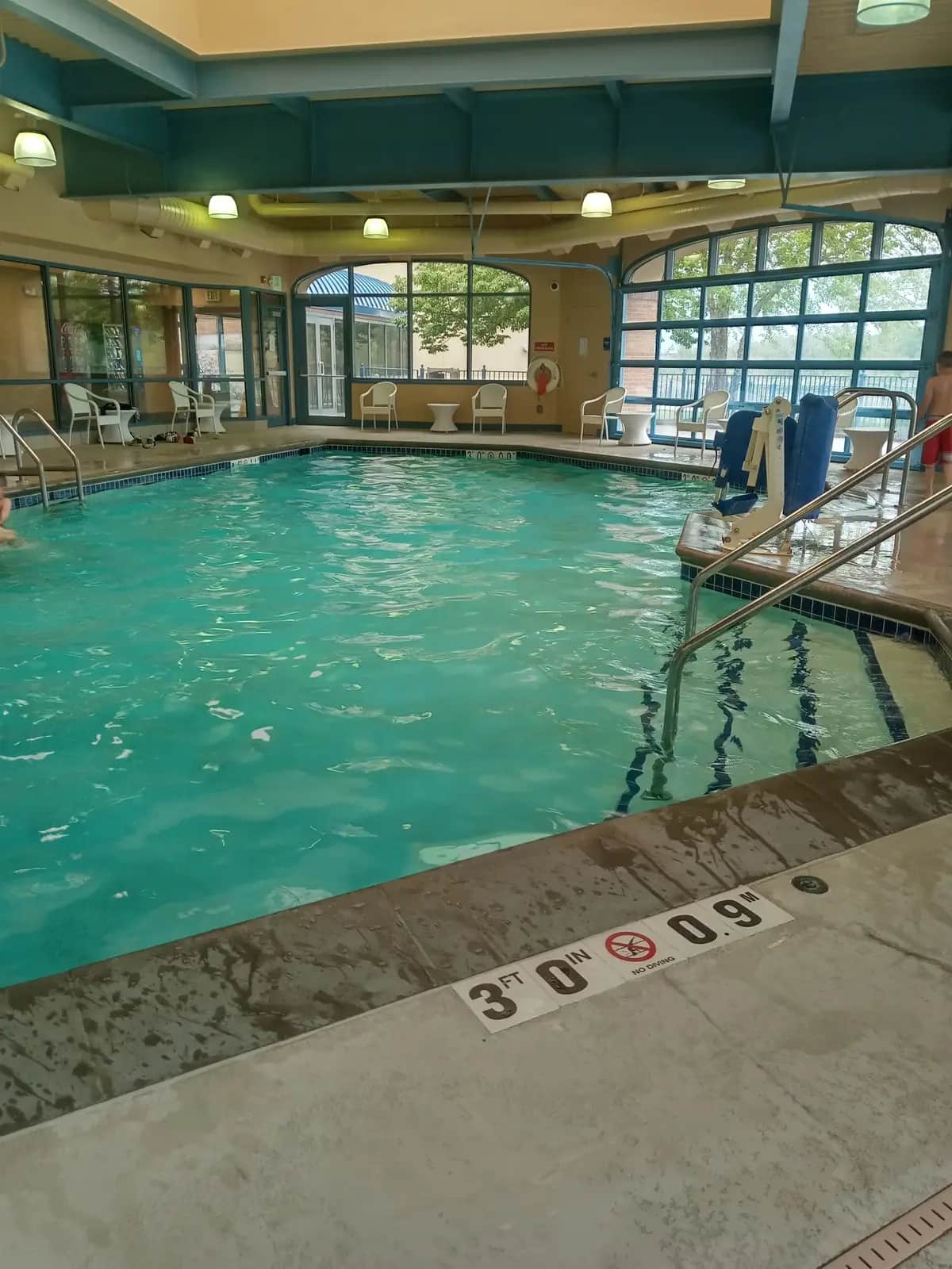 Shared indoor hot tub at Ameristar Casino Hotel Council Bluffs