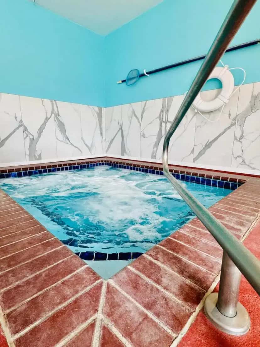 Shared indoor hot tub at Aspen Hotel Soldotna in Kenai, AK