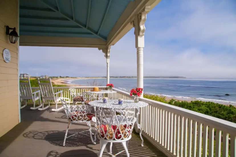 In-room hot tub at Avonlea, Jewel of the Sea in New Shoreham, RI