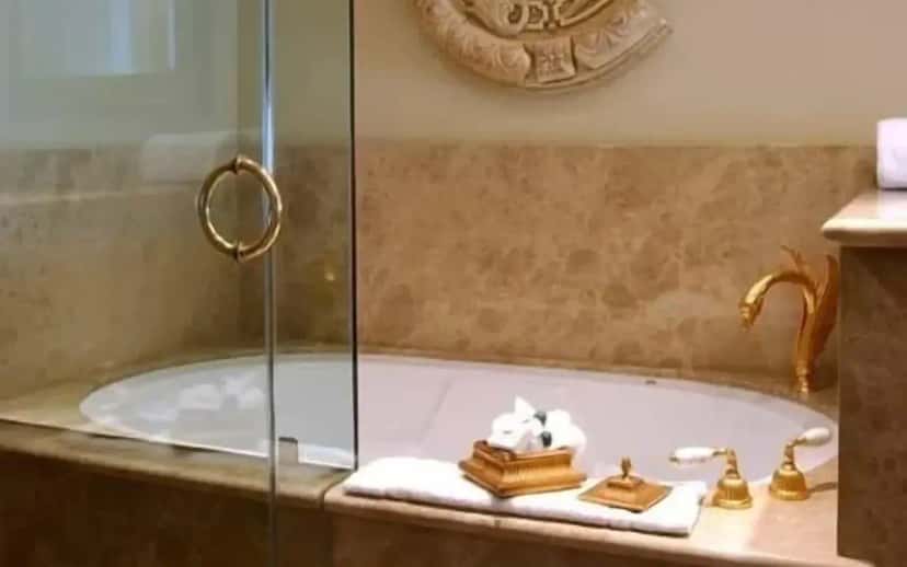 In-room hot tub at Ayres Hotel Costa Mesa Newport Beach in Costa Mesa, CA