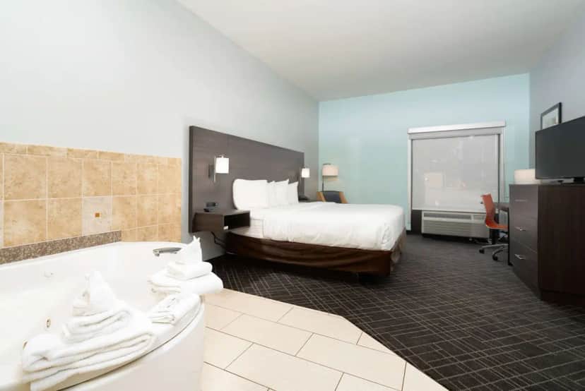 Private in-room jacuzzi at Baymont by Wyndham Augusta Riverwatch