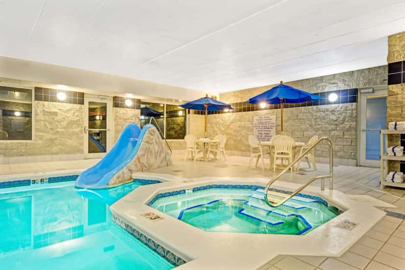 Shared indoor hot tub at Baymont by Wyndham Wahpeton in Wahpeton, ND