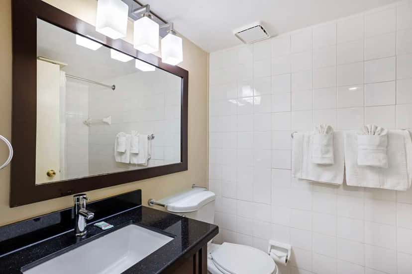 In-room jacuzzi tub at Best Western Atlantic City Beach Block in Atlantic City, NJ