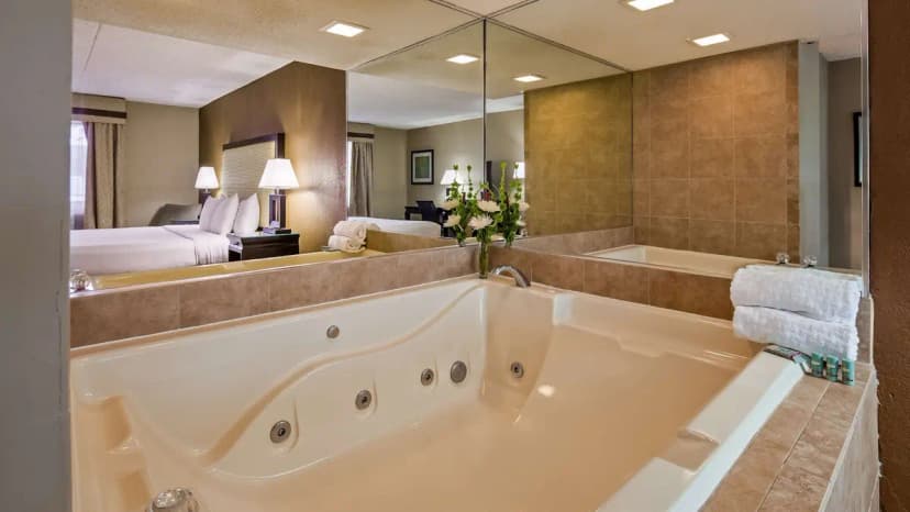 Hotels with jacuzzi in room in Livonia