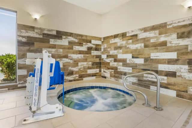 Private in-room hot tub at Best Western East El Paso Inn