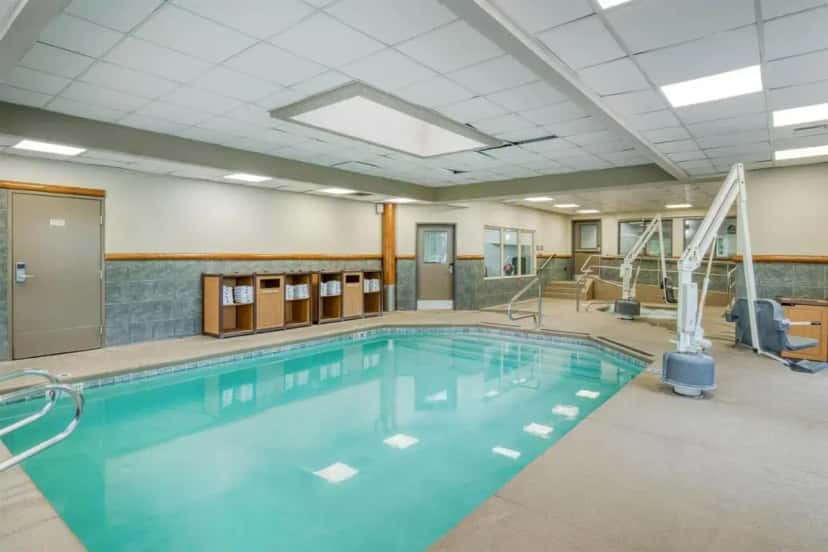 In-room hot tub at Best Western Northwest Lodge in Boise, ID