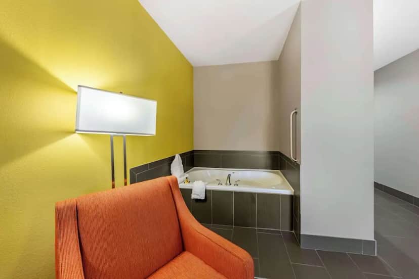 Private in-room jacuzzi tub in the Suite, 1 King Bed, Non Smoking, Jetted Tub at Best Western Plus
