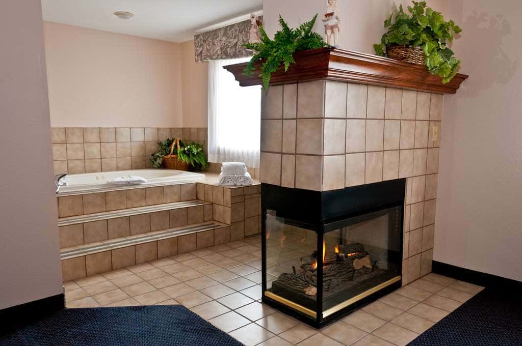 Private in-room jacuzzi tub at Best Western Plus Brandywine Inn & Suites