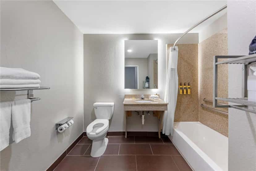 In-room jacuzzi tub at Best Western Plus Georgetown Inn & Suites in Georgetown, TX