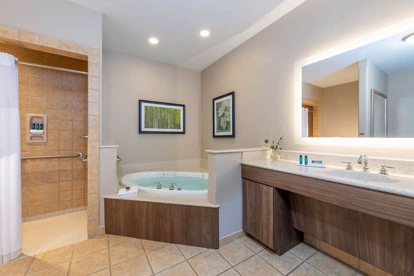 Private in-room jacuzzi at Best Western Plus Waterbury - Stowe