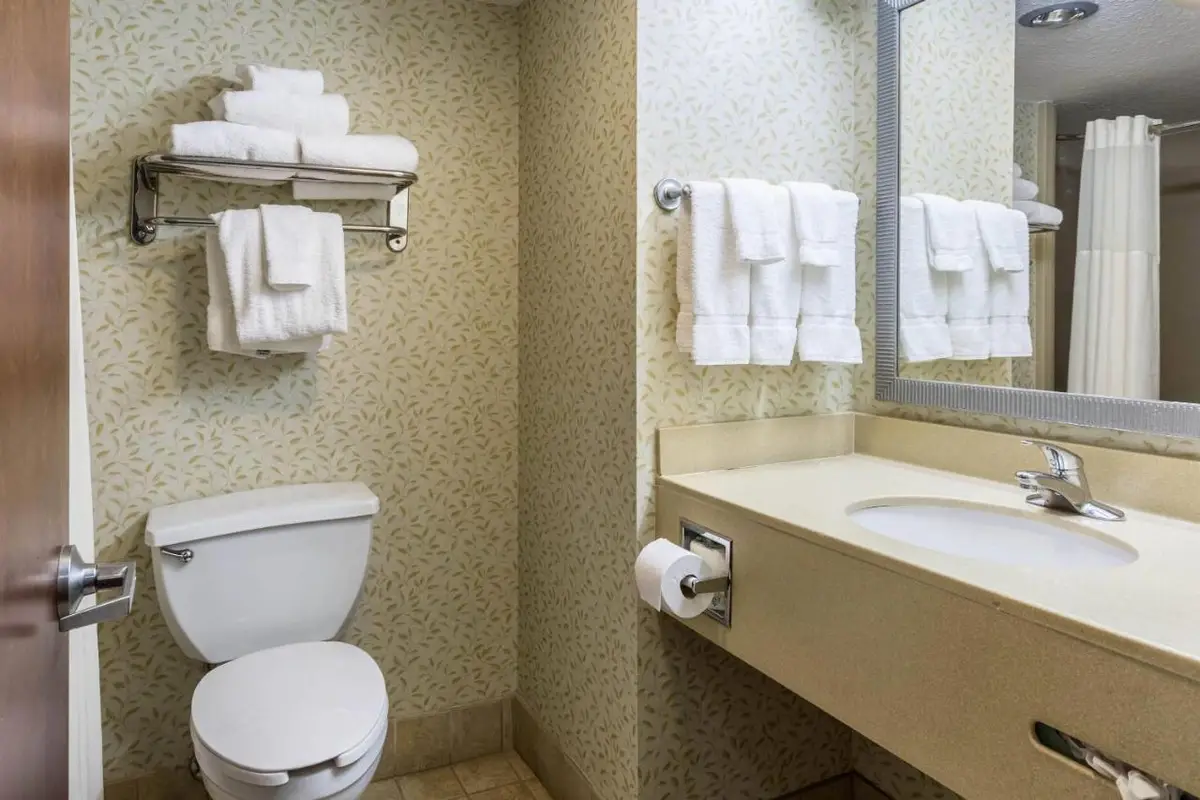 Clarion Pointe Huntsville Research Park — bathroom