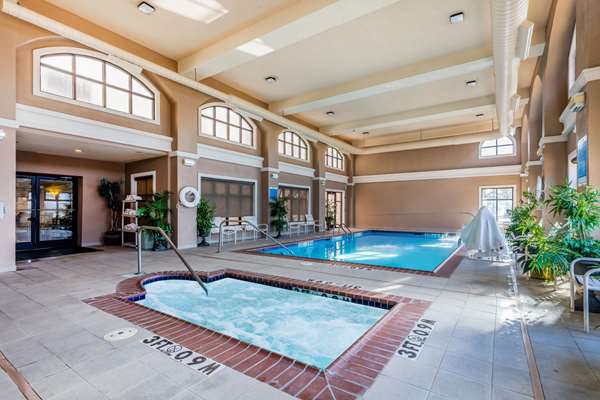 Shared indoor hot tub