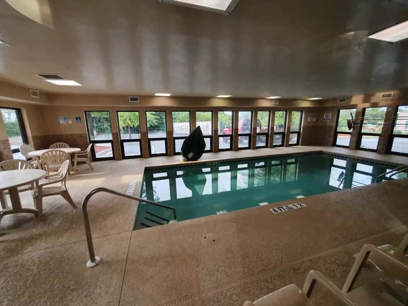 Shared indoor hot tub at Comfort Inn & Suites at Stone Mountain in Stone Mountain, GA
