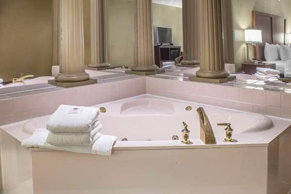 Private in-room jacuzzi tub at Comfort Inn & Suites Cedar Rapids North - Collins Road