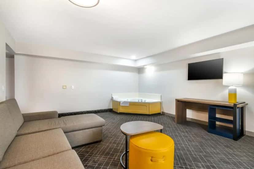 In-room hot tub at Comfort Inn & Suites St. Louis – Chesterfield in Chesterfield, MO