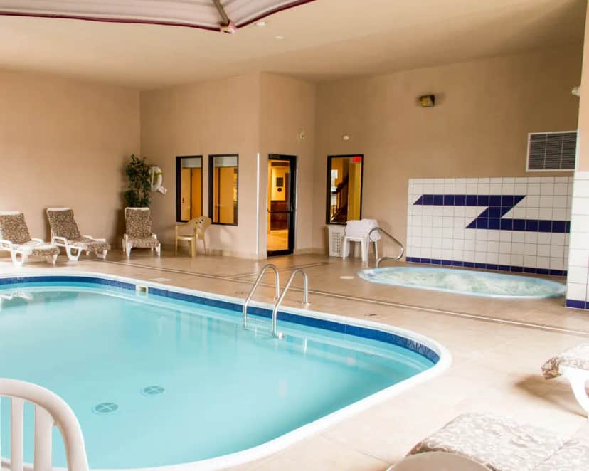 Shared indoor hot tub at Comfort Inn Grand Island North