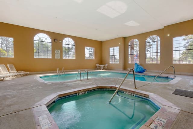 Shared indoor hot tub