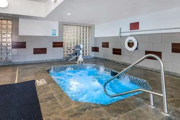 Shared indoor hot tub at Comfort Suites Denver Tech Center