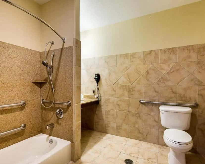 In-room jacuzzi tub at Comfort Suites near NASA - Clear Lake in La Porte, TX
