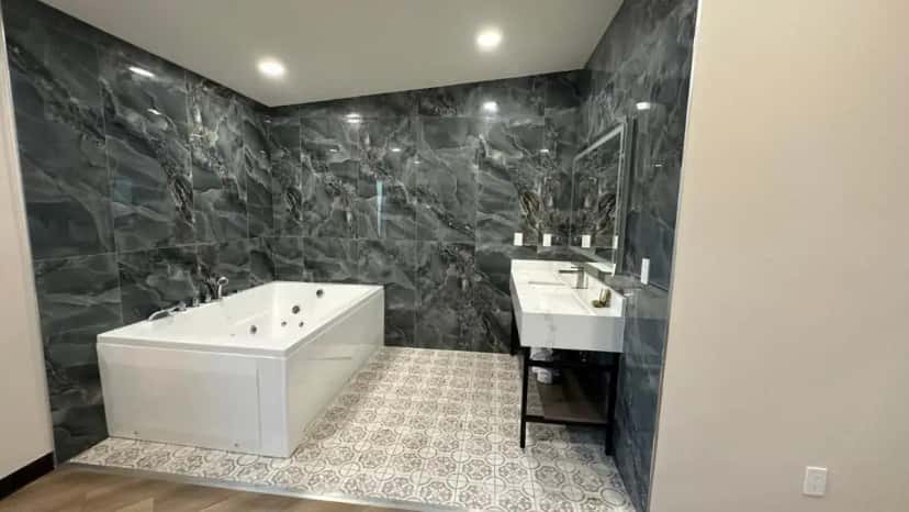 In-room hot tub at Costa Mesa Inn - Newport Beach Area in Costa Mesa, CA