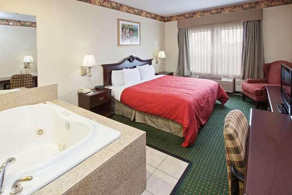 Private in-room jacuzzi tub at Country Inn & Suites by Radisson, Elkhart North, IN