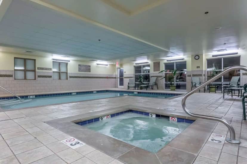 Shared indoor hot tub at Country Inn & Suites by Radisson, Knoxville West, TN