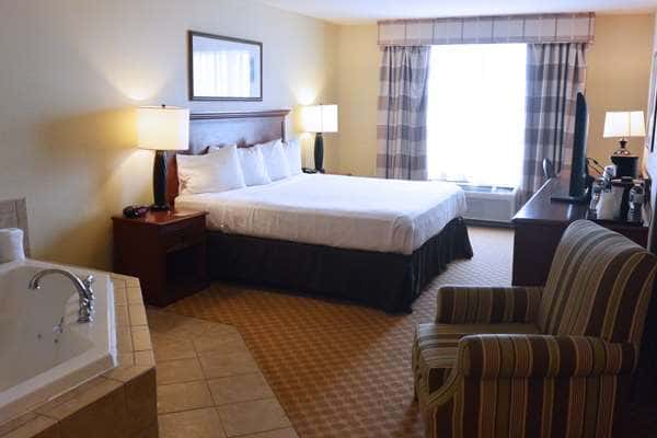 In-room hot tub at Country Inn & Suites by Radisson, Peoria North, IL in Peoria, IL
