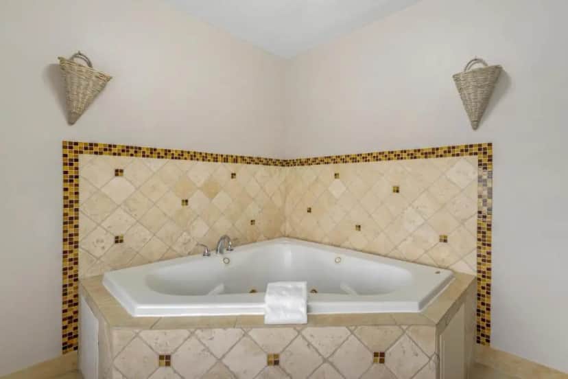 Private in-room jacuzzi tub in the King Suite with Whirlpool - Non smoking at Country Inn & Suites by Radisson, Tampa Airport North
