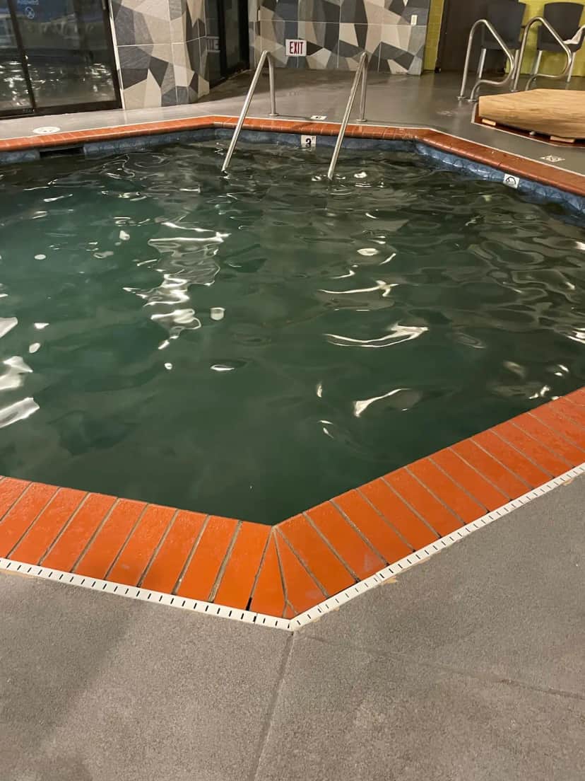 Shared indoor hot tub at Country Inn & Suites By Radisson, Wichita East, Ks