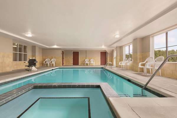 Shared indoor hot tub