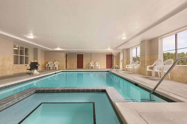 Shared indoor hot tub at Country Inn & Suites by Radisson, Wytheville, VA in Wytheville, VA