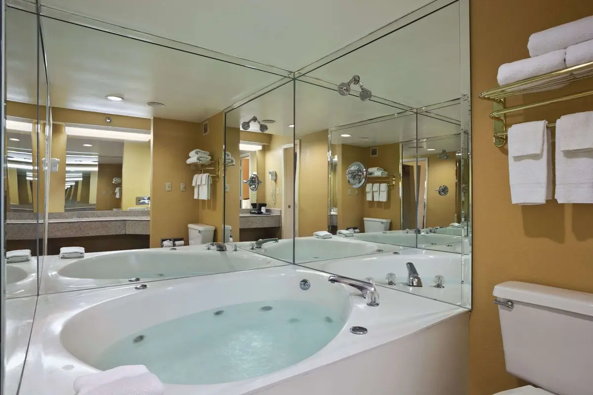 Private in-room jacuzzi at Days Inn by Wyndham Airport Nashville East