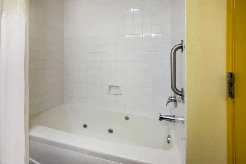 In-room jacuzzi tub at Days Inn by Wyndham Donegal in Donegal Township, PA