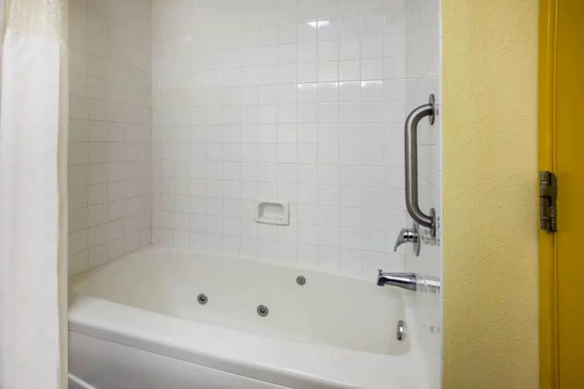 Private in-room jacuzzi tub at Days Inn by Wyndham Donegal