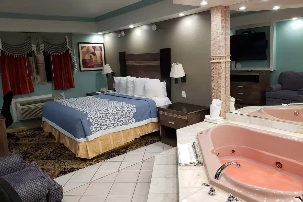 Private in-room jacuzzi at Days Inn by Wyndham Nanuet / Spring Valley