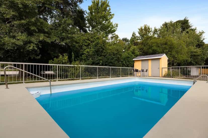 Shared indoor hot tub at Days Inn by Wyndham North Columbia Ft. Jackson in Blythewood, SC