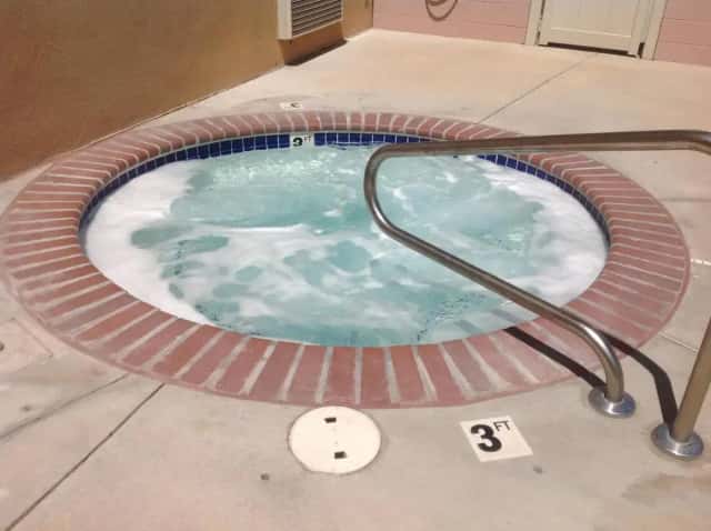 Private in-room hot tub at Days Inn by Wyndham Springville